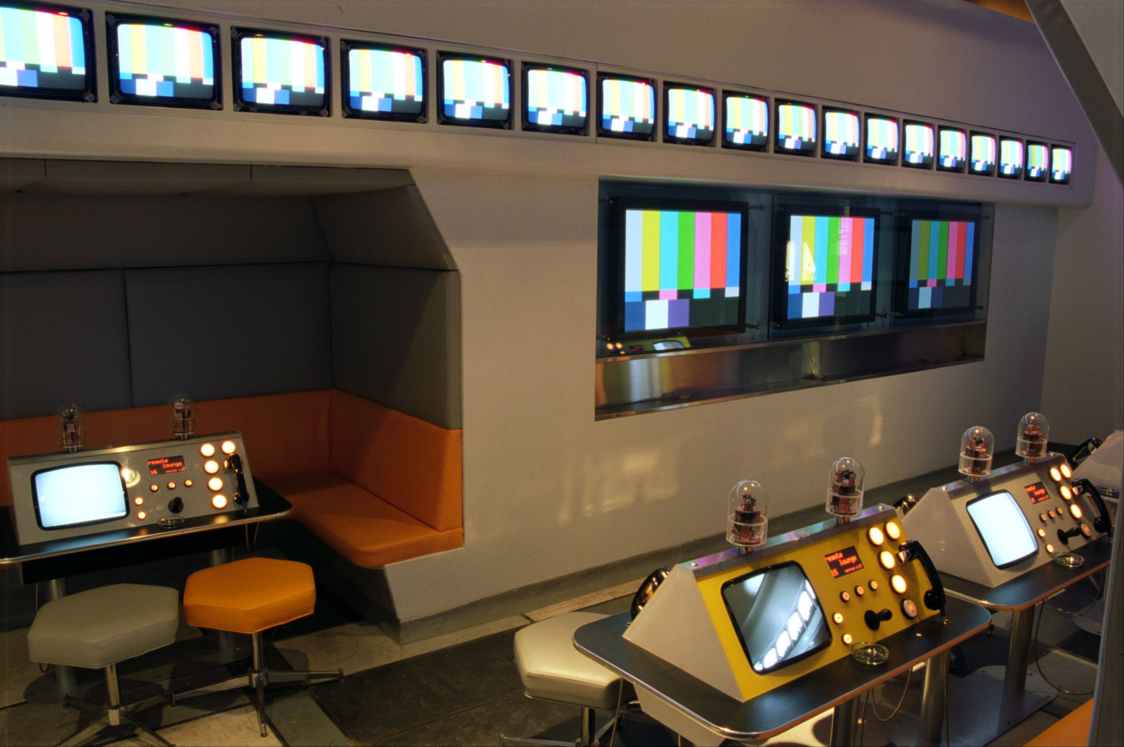 Video monitors and Cocktail Consoles