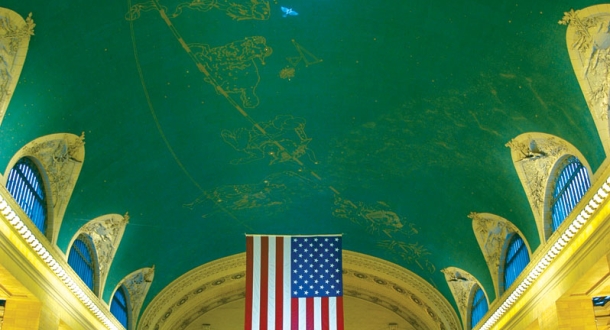 Grand Central Terminal projection